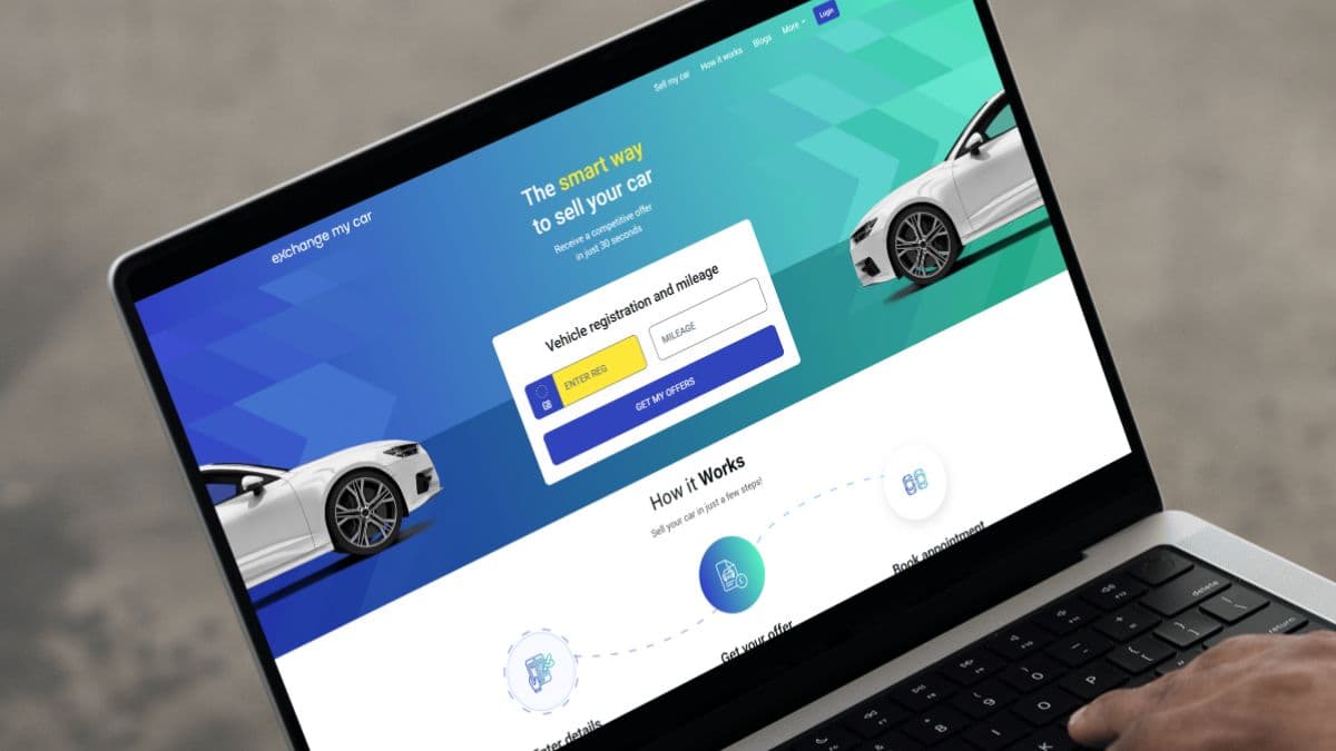 Exchange My Car mock-up 2024