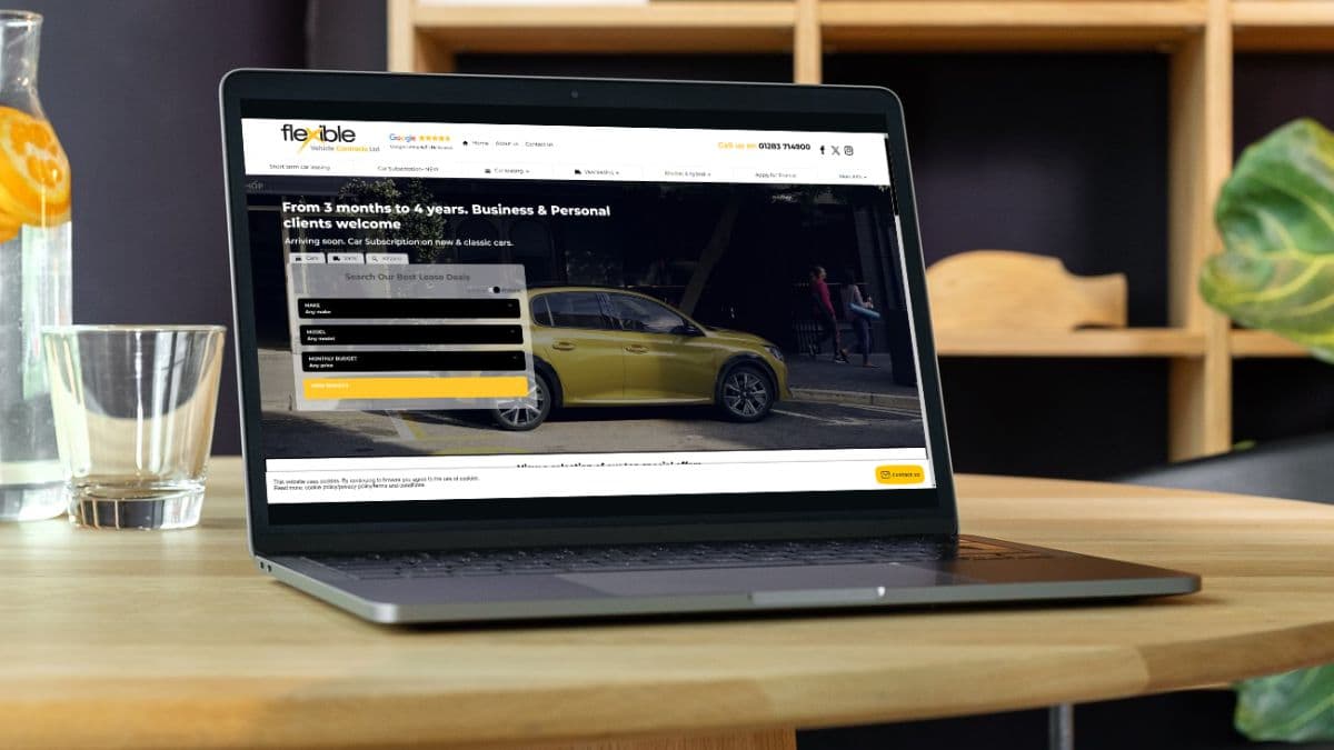 Flexible Vehicle Contracts mock-up