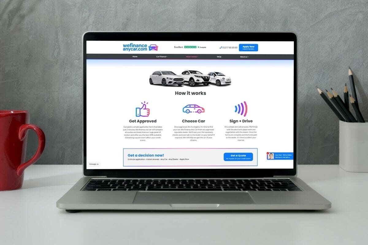 Best websites for used car finance – We Finance Any Car